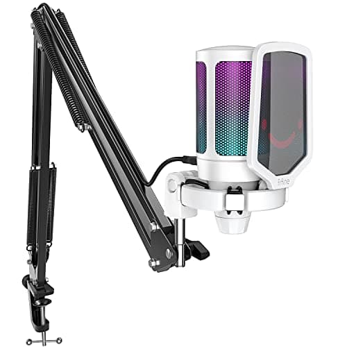 FIFINE Streaming USB Microphone Kit