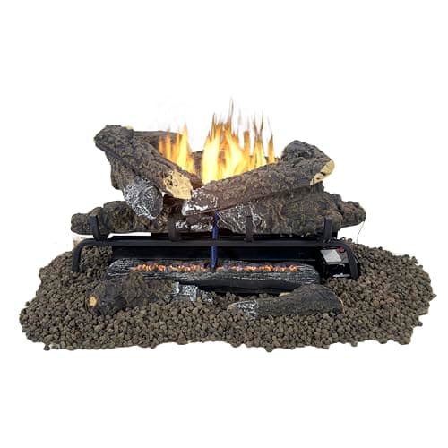 Pleasant Hearth 24-in Gas Log Set