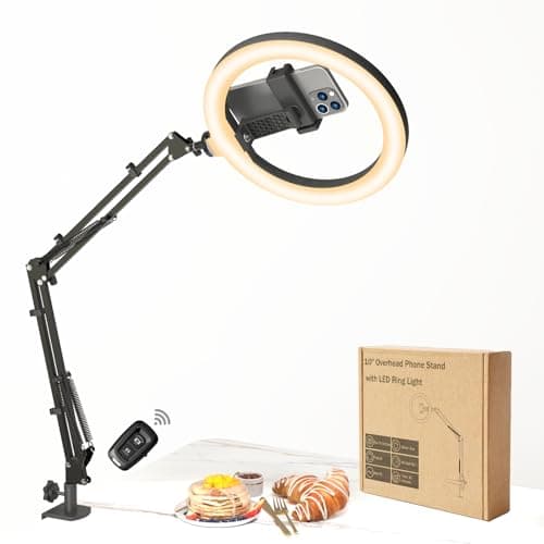 Overhead 10" Ring Light