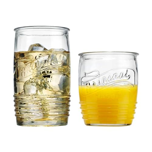 Glaver's Mason Set of 8 Glasses