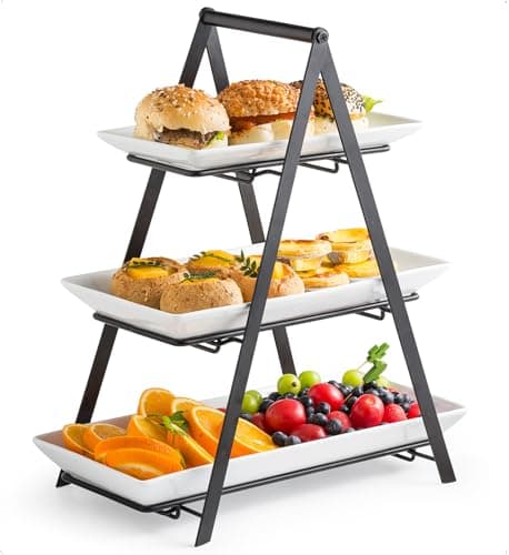 YHOSSEUN 3 Tier Serving Tray
