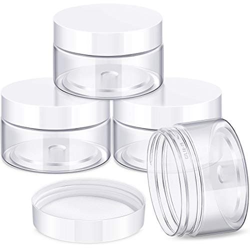 Patelai 4 Pieces Plastic Jars