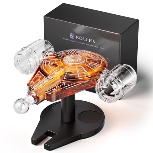 Kollea Galaxy Spaceship Decanter