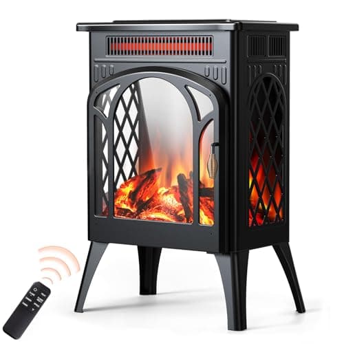 Rintuf Electric Fireplace Heater