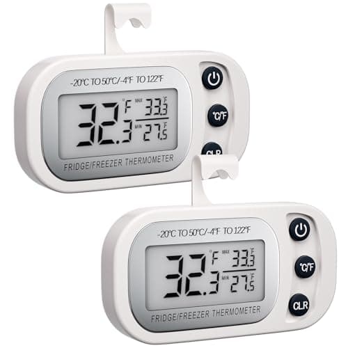 FAHZON Frigerator Thermometer