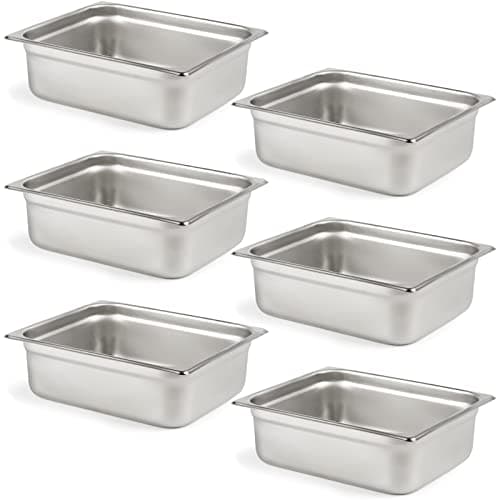 CURTA 6 Pack Hotel Pans