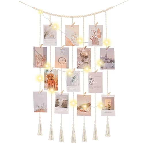 Poefditev Macrame Photo Display