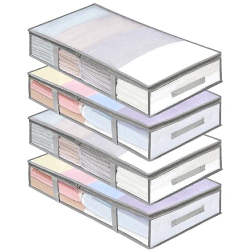 LANDNEOO Under Bed Storage Bins