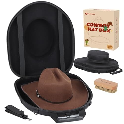 BRANTMAKER Cowboy Hat Box