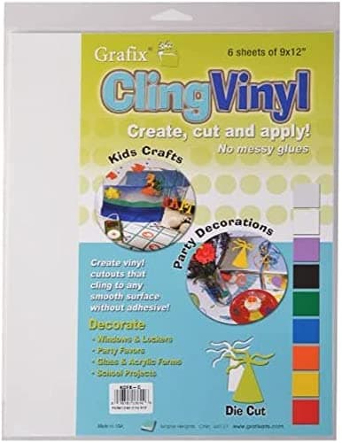 White Static Cling Film