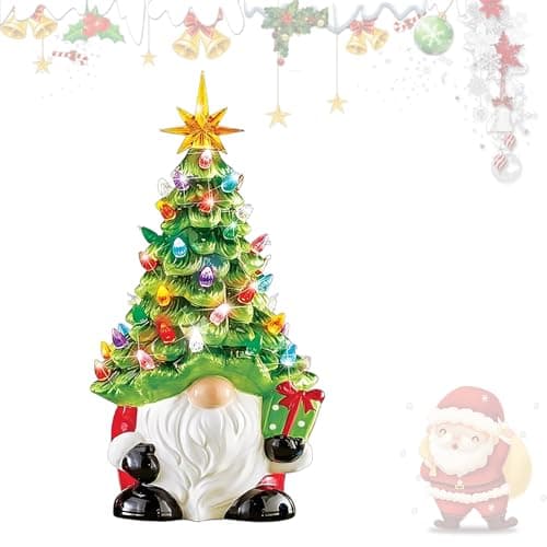SINGNALBV Resin Gnome Tree