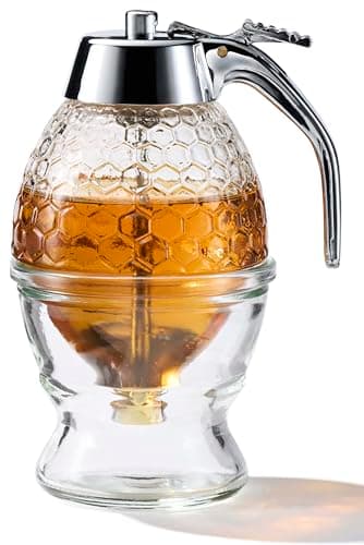 PAULSWAY Glass Honey Dispenser