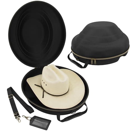 CASEMATIX Cowboy Hat Box