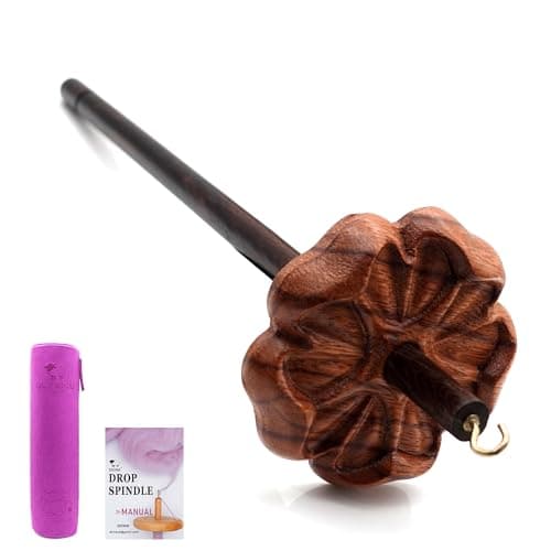 Rosewood Dual-Whorl Spindle