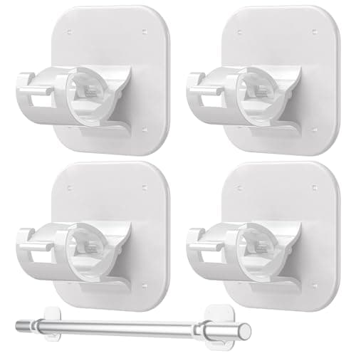 JHCJHC No Drill Curtain Rods