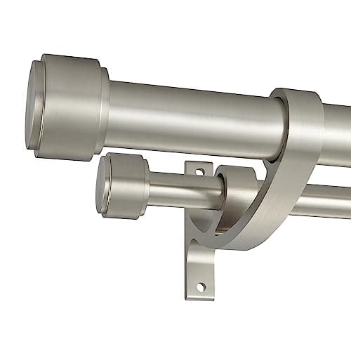 Lwiiom Double Curtain Rods