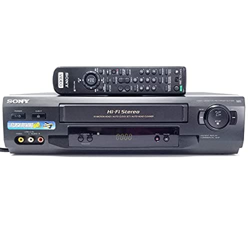 4-Head Sony VCR