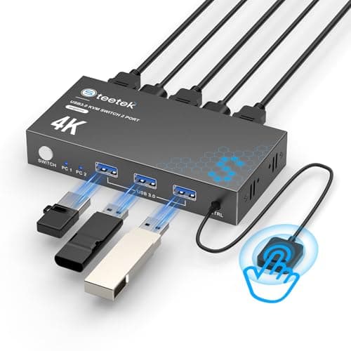 Hearvo USB HDMI KVM Switch