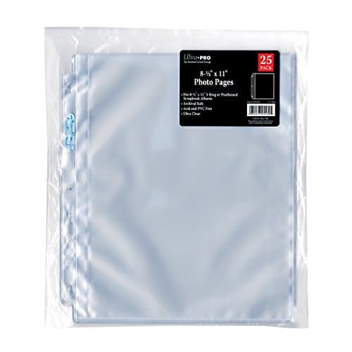Ultra Pro Photo Album Pages