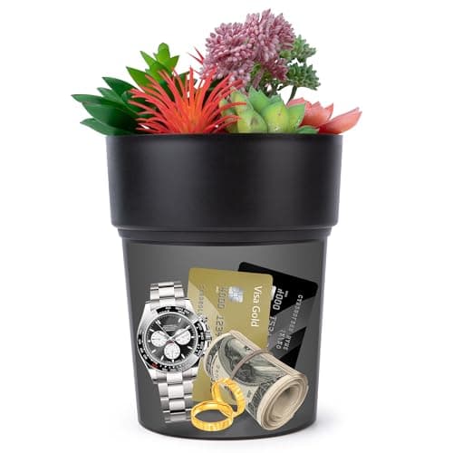 Black Flower Pot