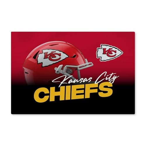 Chiefs Washable Rug