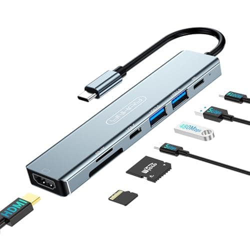 ynhay 7-in-1 USB-C Hub