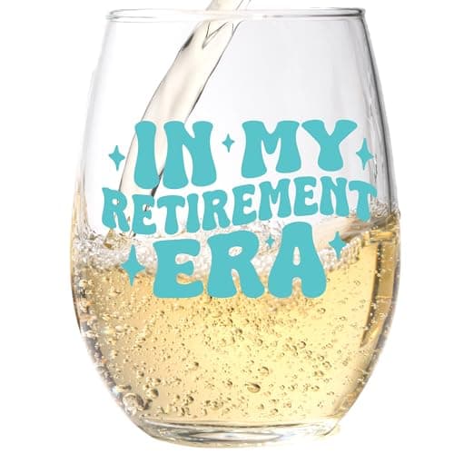 Glassicle Retirement Wine Glass