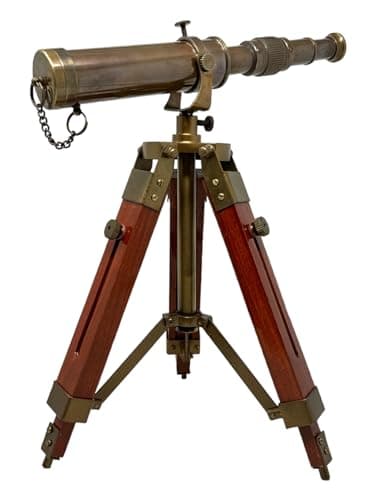 FYNJREX Nautical Brass Telescope