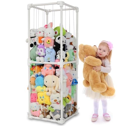 Vertical Plush Toy Cage