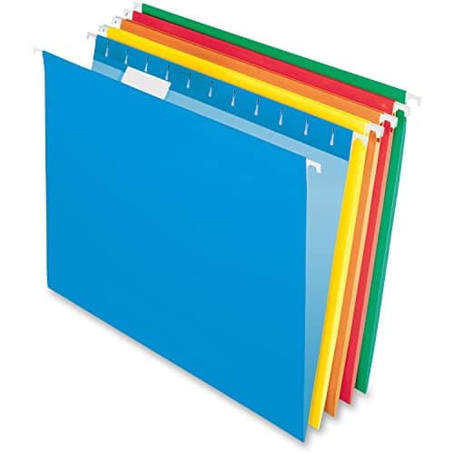 Pendaflex 25 Color Folders