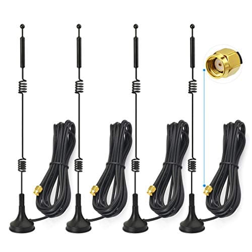 BINGFU Dual Band WiFi Antenna 4-Pack