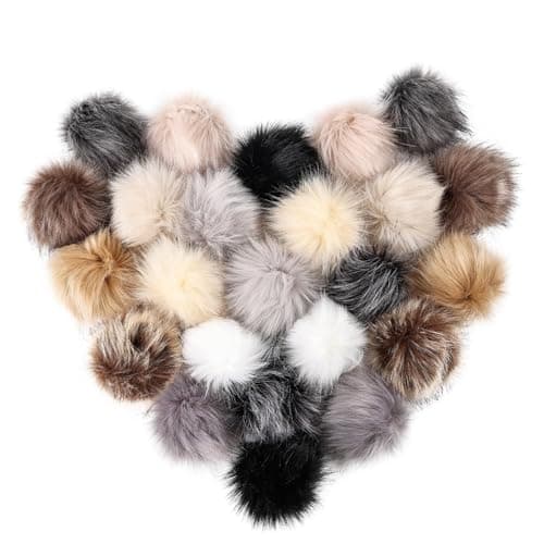 Daieeparty Faux Fur Poms