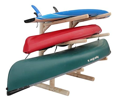 Log Kayak Rack