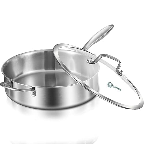 LOLYKITCH Tri-Ply Sauté Pan