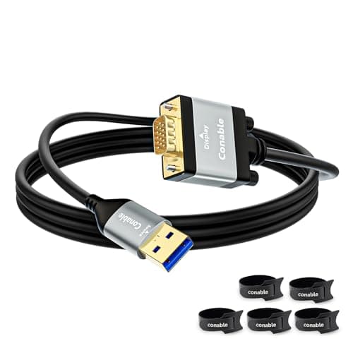 Conable USB to VGA Cable