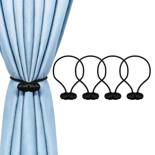 Tifanso Magnetic Curtain Tiebacks
