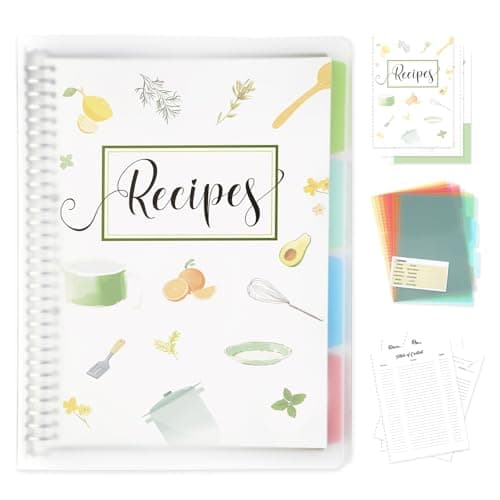 XXINMOH Recipe Book