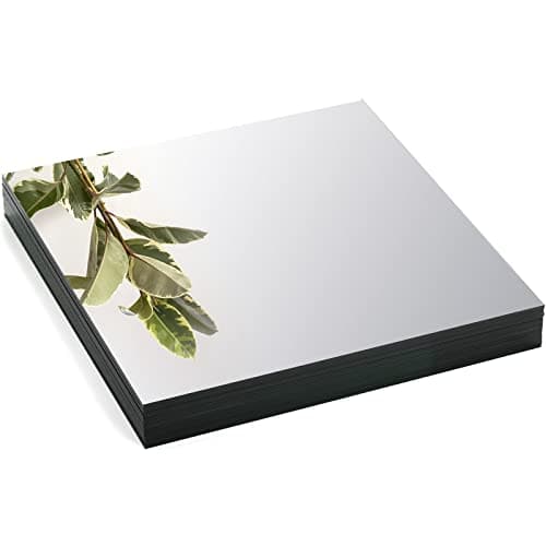 Suwimut Square Mirror Candle Plate