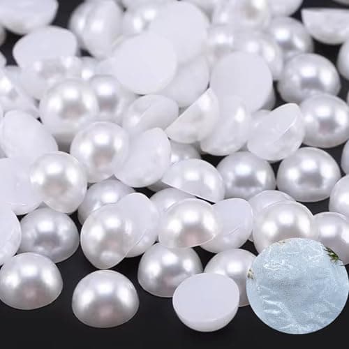 MKLKSDH 10000PCS Flatback Pearls