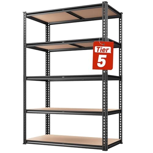 REIBII Storage Shelves 5 Tier
