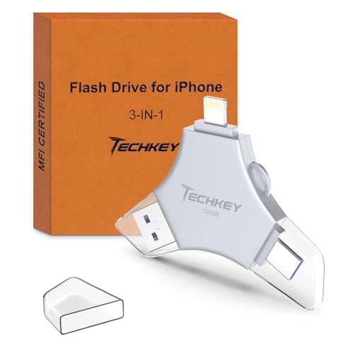 Techkey 128GB USB 3.0 Flash Drive