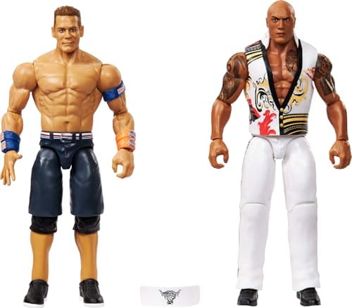 Mattel Rock & Cena 2-Pack