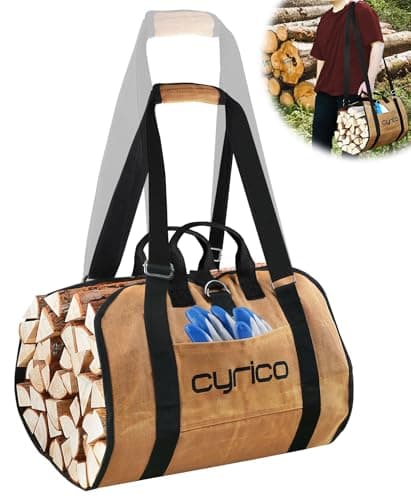 cyrico Firewood Carrier Bag
