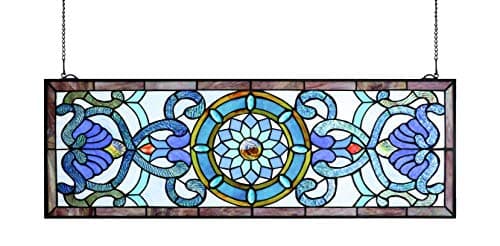Yogoart Horizontal Stained Glass Panels