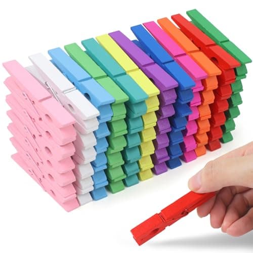 Phinus Colorful Wooden Clothespins