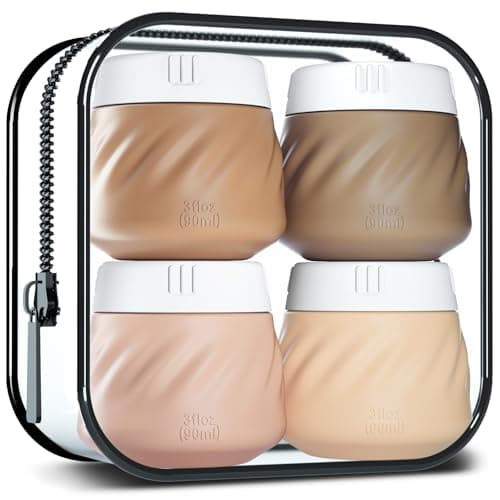 Gemice Travel Toiletry Containers