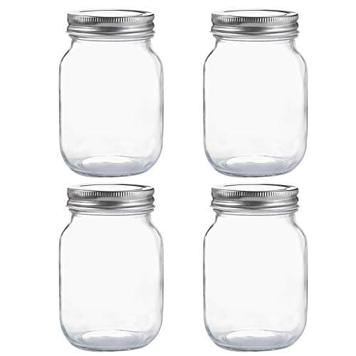 YINGERHUAN Glass Mason Jars