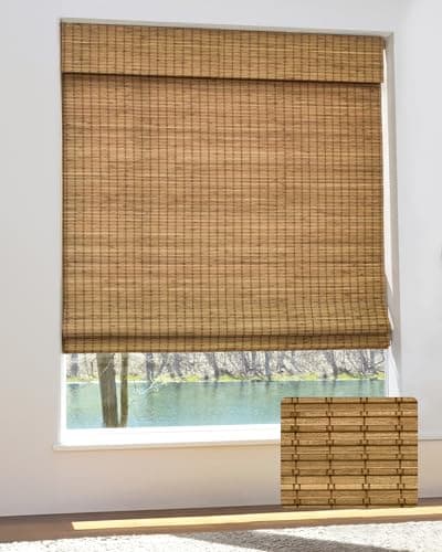 UNISHADES Bamboo Roman Shades