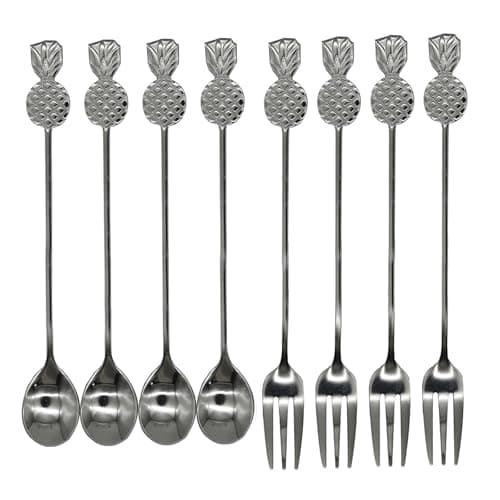 Pinenjoy Pineapple Spoon Fork Set