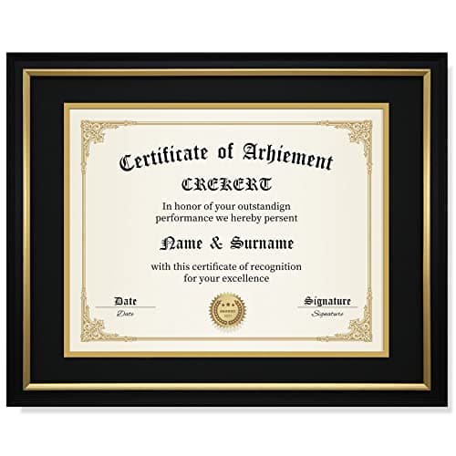 CREKERT Diploma Frame